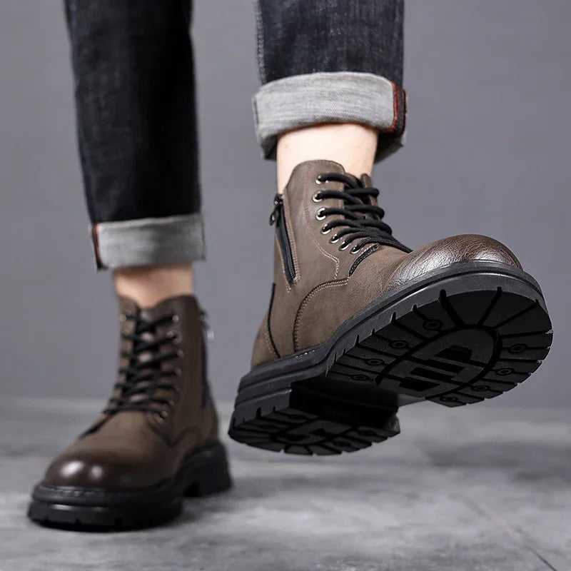 Rugged Combat Boots