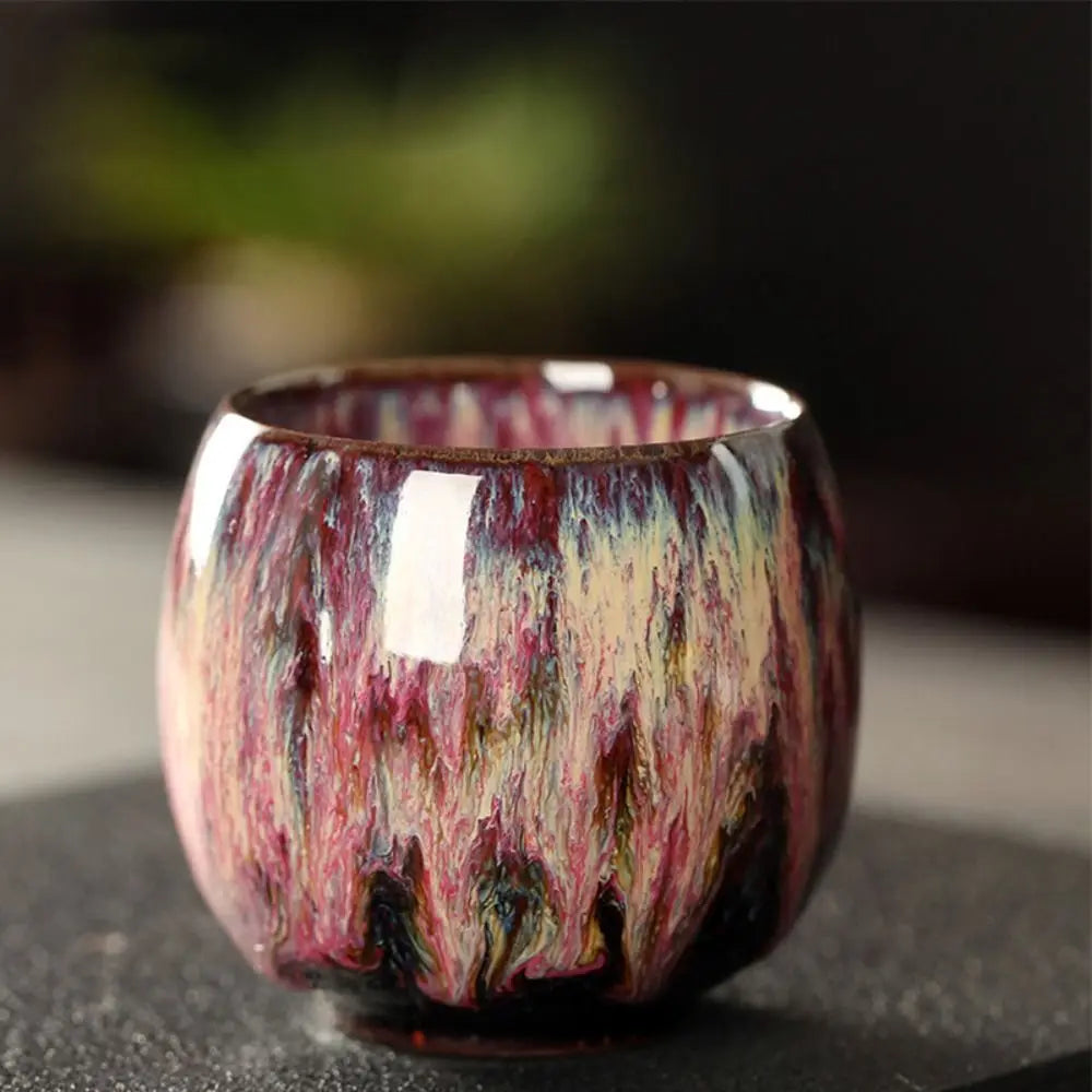 Handmade Glazed Art Cups