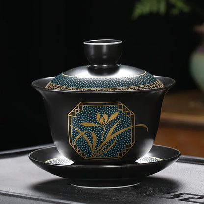 Porcelain Lotus Tea Cup