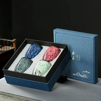Luxury Textured Tea Cups