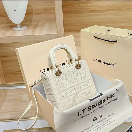 Elegant Embroidered Handbag