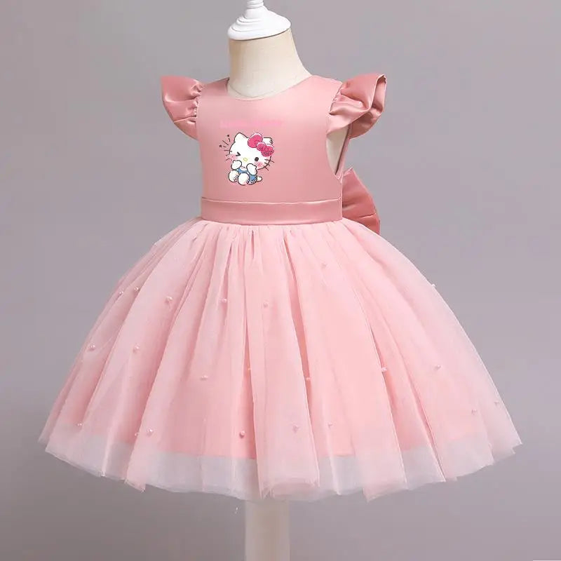 Pink Kitty Princess Tulle Dress