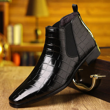 Pattern Chelsea Boot
