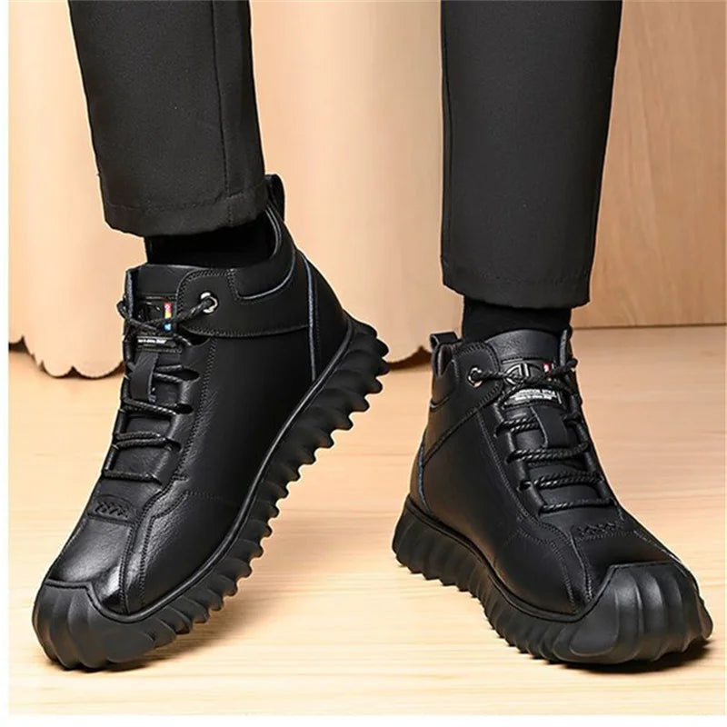Non-slip Men's Leather Boots