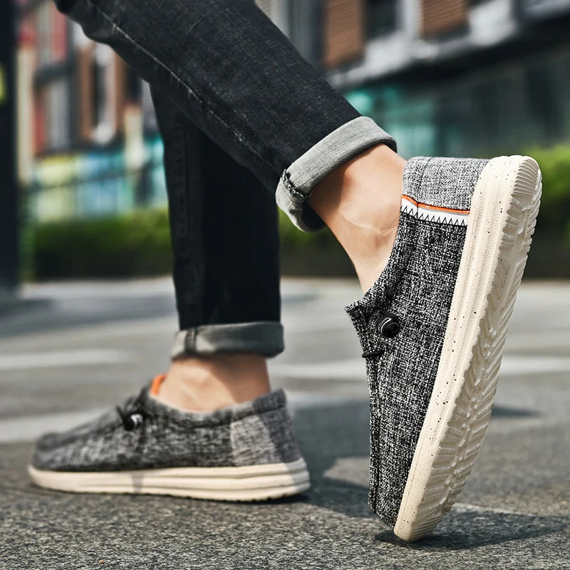 Casual Linen Slip-On Shoes